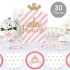 Big Dot of Happiness Little Princess Crown Pink & Gold Princess Baby Shower or Birthday Party Decor and Confetti Terrific Table Centerpiece Kit 30 Ct - 2 of 4