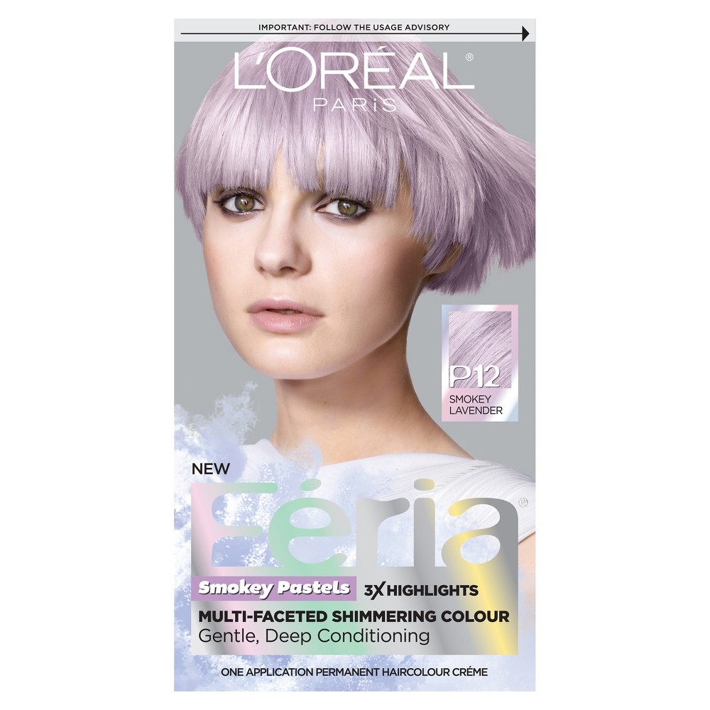 UPC 071249315309 product image for L'Oreal Paris Feria Smokey Pastels - P12 Smokey Lavender - 6.8oz | upcitemdb.com