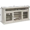 Modern TV Stand Stand for 65 inch TV, Farmhouse Style Entertainment Center,Wood Media Console Table with Storage Cabinet & Adjustable Shelves - 2 of 4