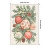 Amanti Art 23"x33" Christmas Ornaments I by Melloi Framed Canvas Wall Art Print - 4 of 4