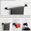 WOWOW 4-Pieces Bathroom Hardware Set - 3 of 4