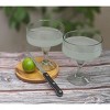 Dos Sueños Mexican Hand Blown Margarita Glasses - Natural - 16oz - Set of 2 - 3 of 4