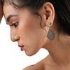 SOHI Women's Antique Silver Rose - 4 of 4