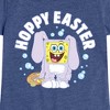 Girls' - SpongeBob Squarepants - Hoppy Easter Fitted Short Sleeve Graphic T-Shirt - 2 of 4