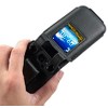 Nakedcellphone Vegan Leather Case with Belt Clip for Cingular Flex Flip Phone - Black - 4 of 4