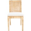 Tojo Cane Dining Chair W/ Cushion (Set of 2) - DCH6502 - Safavieh - 2 of 4