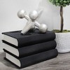 AuldHome Design Faux Book Stack: 3pc Set Decorative Book Tower for DIY Crafts and Home Decor - image 2 of 4