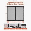 VEVOR RV Screen Door Protector,22.5x20 inch Door Grille, Easy to Install and Disassemble, Reinforced Breathable Protective Mesh, Aluminum Alloy,Black - 3 of 4