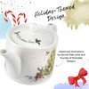 Royal Worcester Oh Christmas Tree 16 Oz Teapot - Fine Bone China Tea Pot - Hand-Painted Woodland Critters, Ideal Modern Teapot for Holiday Gatherings - 3 of 4