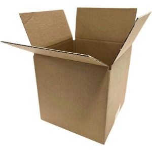 supplyhut 25 4x4x4 Cardboard Paper Boxes Mailing Packing Shipping Box Corrugated Carton - 1 of 4