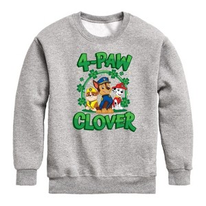 Boys' - Nickelodeon - Paw Patrol Graphic Long Sleeve Fleece Sweatshirt - 1 of 4