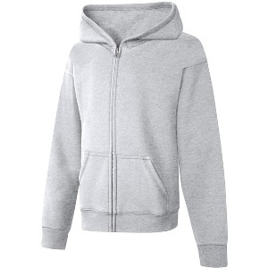 Hanes EcoSmart Girls' Full-Zip Hoodie - 1 of 2