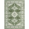 Machine Washable Rug Non-Slip Backing Vintage Low-Pile Carpet Traditional Floral Indoor Floor Covering for Living Room Dining Room Bedroom - 4 of 4