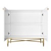 Chery Life White Modern 2-Door Accent Cabinet - 2 of 4