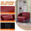 MOONMISS 360 Degree Swivel Barrel Club Chair,Leisure Arm Chair for Nursery,Hotel,Bedroom,Office,Lounge - 4 of 4