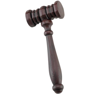 Disguise Judge's Gavel Accessory 