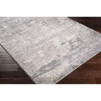 Oostzaan Medium Gray Hand-Knotted Wool Area Rug 5'3" x 7'3"