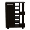 Wood 2-Piece Living Room Set with 63.4" TV Stand, Bar Cart, and Easy Assembly for Living Room and Bedroom - 3 of 4