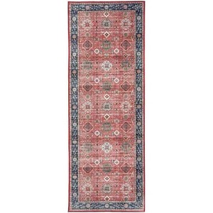 Nourison Fulton Floral Vintage Non-Slip Flatweave Indoor Rug - 1 of 4