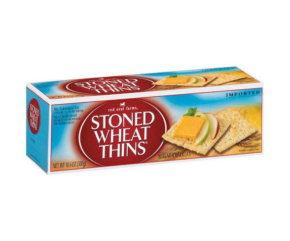 Red Oval Farms&#174; Stoned Wheat Thins Crackers - 10.6oz