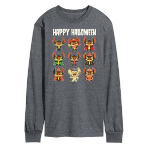 Men's - Lilo and Stitch - Stitch Costumes Long Sleeve Graphic T-Shirt - 1 of 4