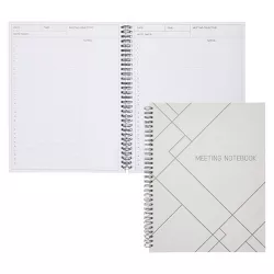 8.5 x 11 in, 2 Pack Spiral Password Book with Alphabetical Tabs 
