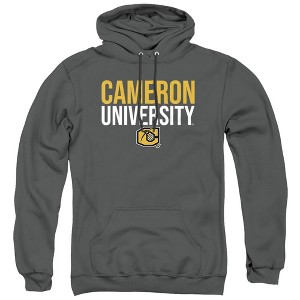 Cameron University Official Stacked Adult Pull-Over Hoodie - 1 of 4