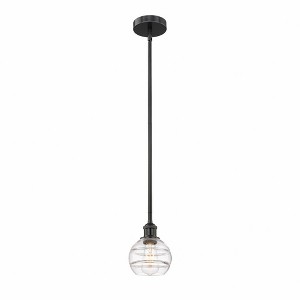 Rochester - 1 Light Stem Hung Mini Pendant In Industrial Style-7.38 Inches Tall and 5.88 Inches Wide - 1 of 1