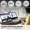 ViewSonic VG1656N 16" 1200p IPS Wireless Portable Monitor with 2 Way Powered 60W USB C, Built-in 4000 mAh Battery and Stand with Smart Cover - 2 of 4