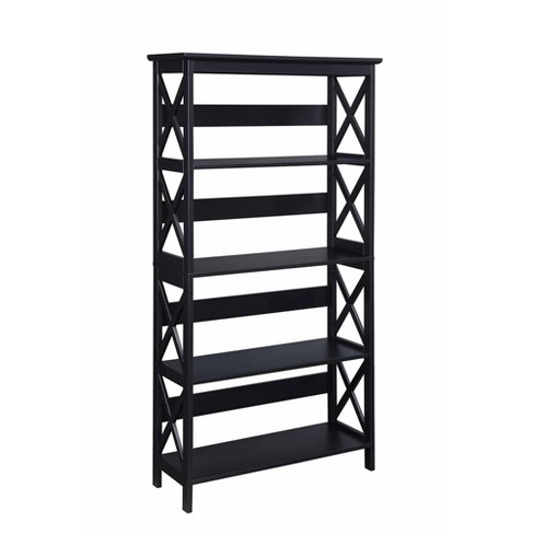 Target black store 5 shelf bookcase