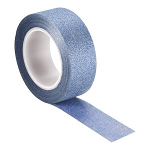 Unique Bargains Self-Adhesive Decorative Gift Wrapping Craft Glitter Tape - 1 of 4