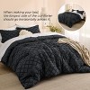 Bedsure | 3Pcs Comforter Bedding Set with Intricate Solid Embroidery - 4 of 4