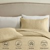Inhand Microfiber Quilt Bedding Set, Soft Lightweight Coverlet For All Season - 4 of 4