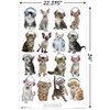 Trends International Keith Kimberlin - Kittens - Headphones Unframed Wall Poster Prints - 3 of 4