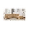 Meridian Furniture,Arc Velvet Modular Sofa - 2 of 4