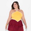 Women's Game Day Football Charm Halter Top - Wild Fable™ - 2 of 3