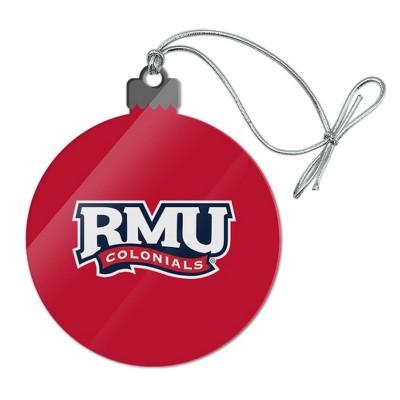 Robert Morris University Secondary Logo Acrylic Christmas Tree Holiday Ornament