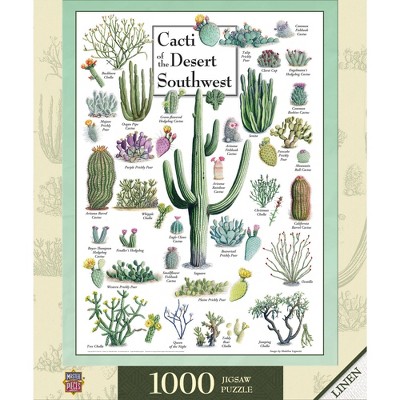 MasterPieces Poster Art - Cacti of the Desert Southwest 1000pc Puzzle