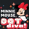 Women's - Disney - Minnie Dot Diva Cropped Graphic T-Shirt - image 2 of 4