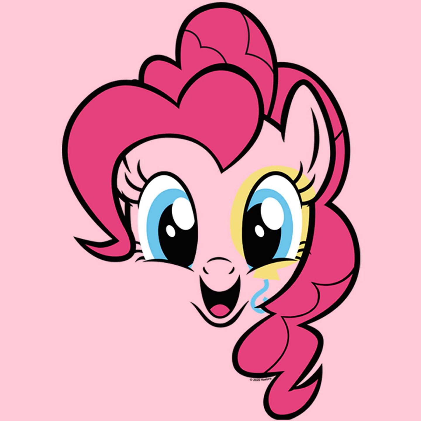 Футболка My Little Pony Pinkie Pie Face T-Shirt - Light Pink для девочек, цвет: Светлый розовый — фото 2