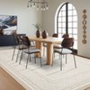 COZONY Modern Border Area Rug, Soft Washable Non-Slip Carpet for Living Room and Bedroom - 3 of 4