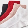 Women's Ultra Soft Everyday Rib-Knit 4pk Ankle Socks - Auden™ - 3 of 3