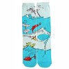 HalloweenCostumes.com One Size Fits Most  Dr. Seuss Crew Sock Set for Adults 5 Pack Assorted, Red/White/Blue - 4 of 4