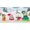 Calico Critters Happy Christmas Friends, Limited Edition Set with Holiday Figures and Accessories - 2 of 4