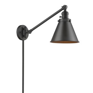 Franklin Restoration - 1 Light Appalachian Swing Arm Wall Sconce In TraditionalStyle-12 Inches Tall and 8 Inches Wide - 1 of 1
