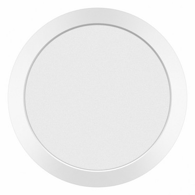 ModPLUS White Acrylic 9" LED Flush Mount Light