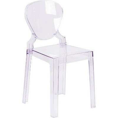 Ghost Chair with Tear Back Clear - Riverstone Furniture Collection