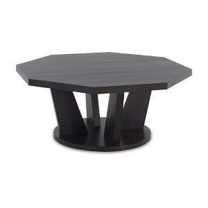 Signature Design by Ashley Chasinfield Modern Cocktail Table for Living Room, Dark Brown - 1 of 4