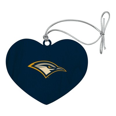 University of Tennessee at Chattanooga Primary Logo Heart Love Wood Christmas Tree Holiday Ornament