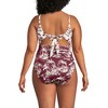 Lands' End Women's Wrap Monokini High Leg One Piece Swimsuit - 2 of 3